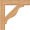 Ekena Millwork Funston Block Smooth Bracket w/ Offset Brace, Western Red Cedar, 7 1/2"W x 34"D x 34"H BKT0806X34X34FST05SWR - alternate 3